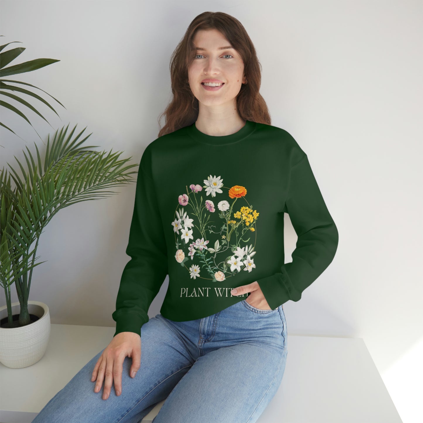 Plant Witch Unisex Crewneck
