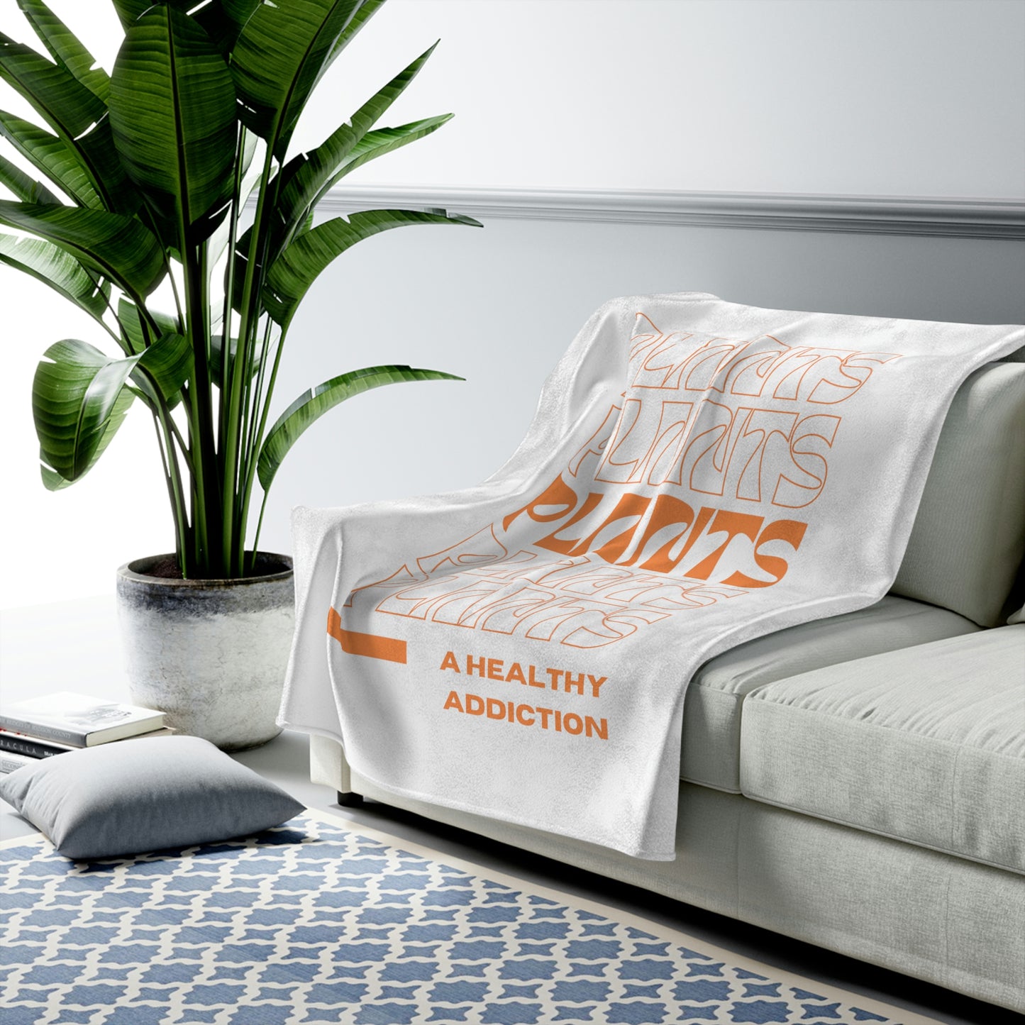 A Healthy AddictionVelveteen Plush Blanket