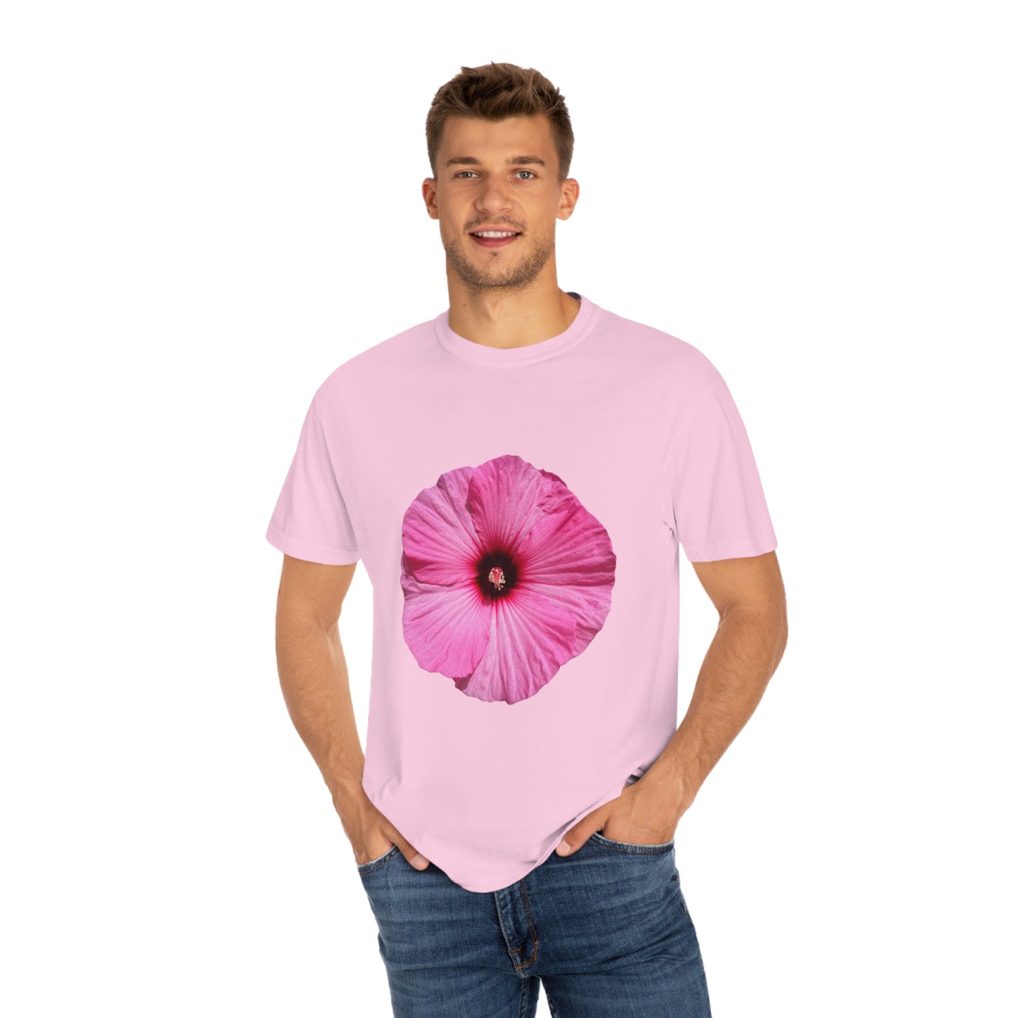 Hibiscus Garment-Dyed T-shirt