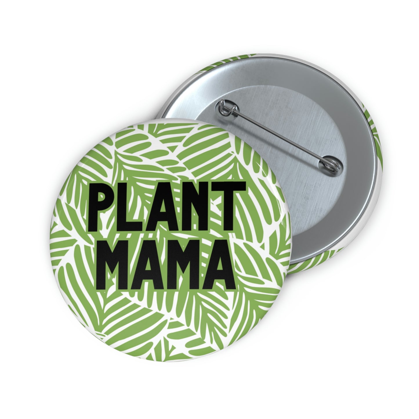 Plant Mama Pin Button