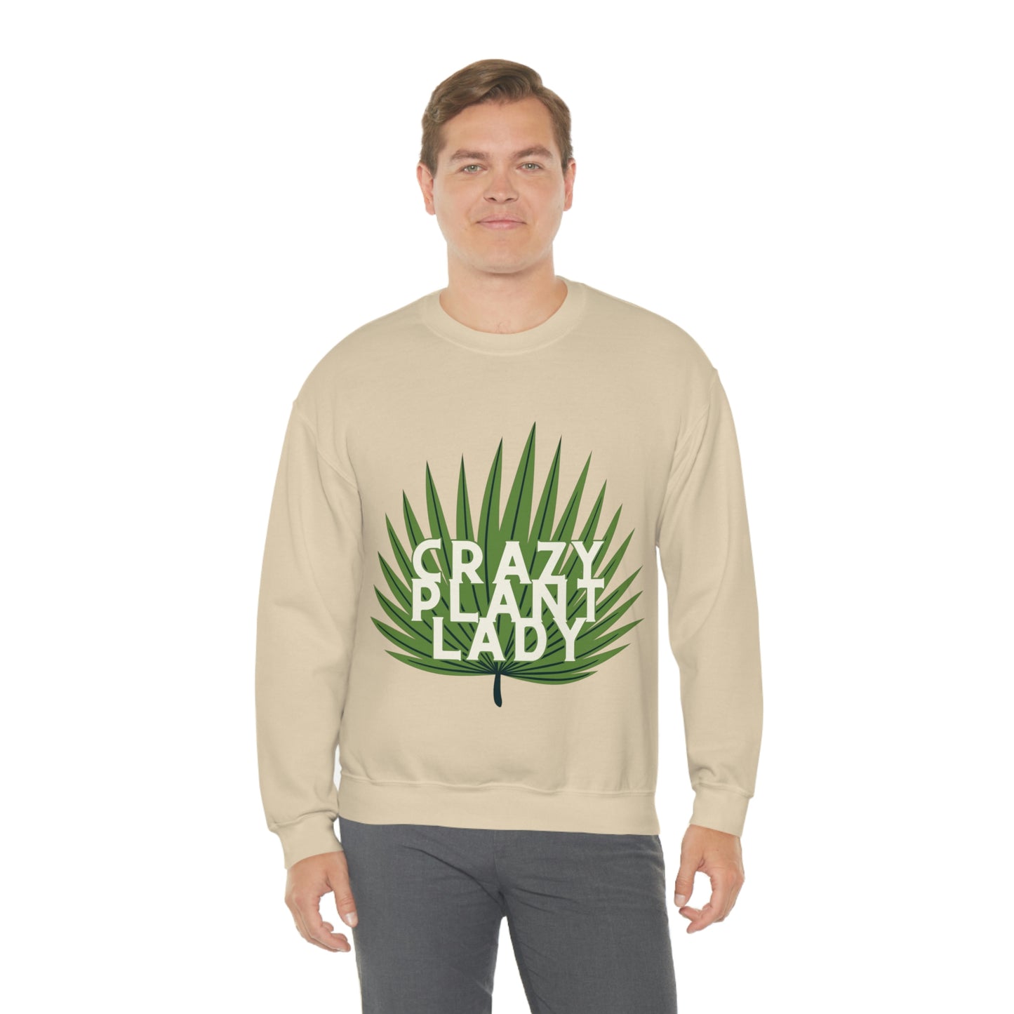 Crazy Plant Lady Unisex Crewneck