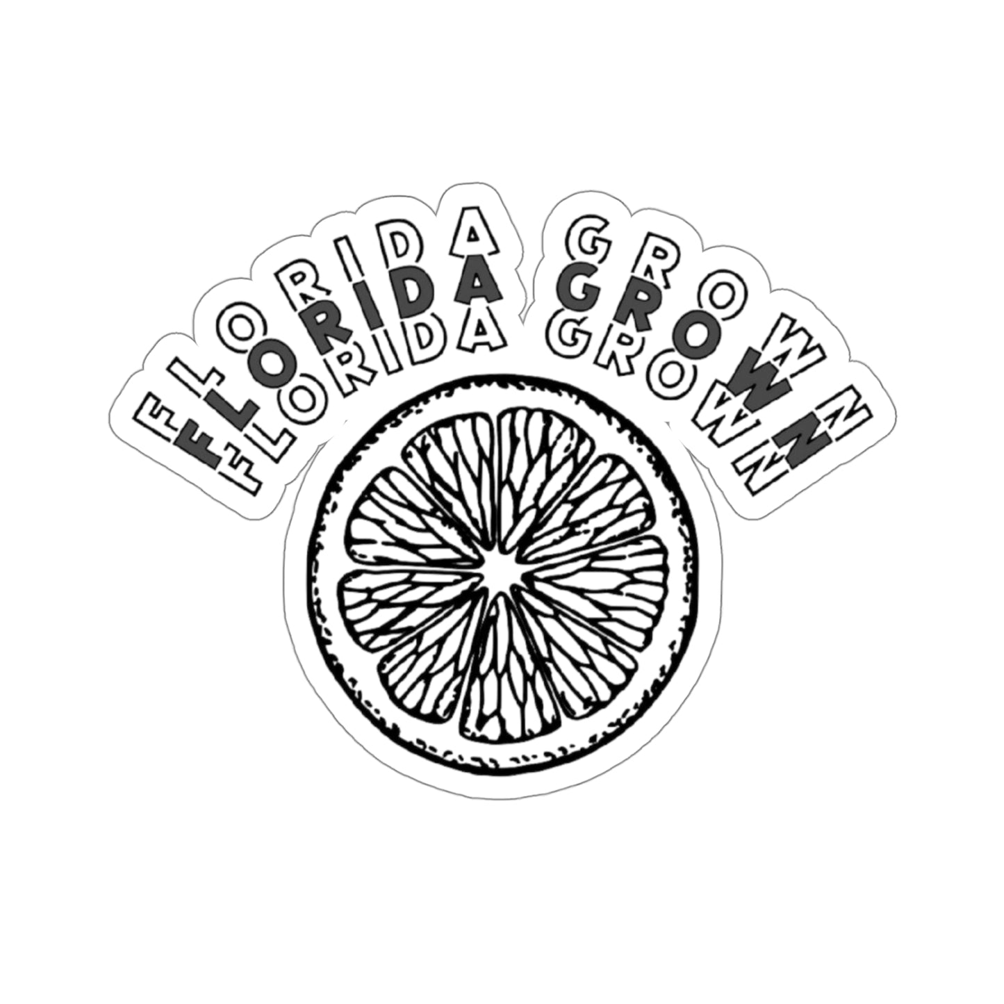 Florida Grown Stickers