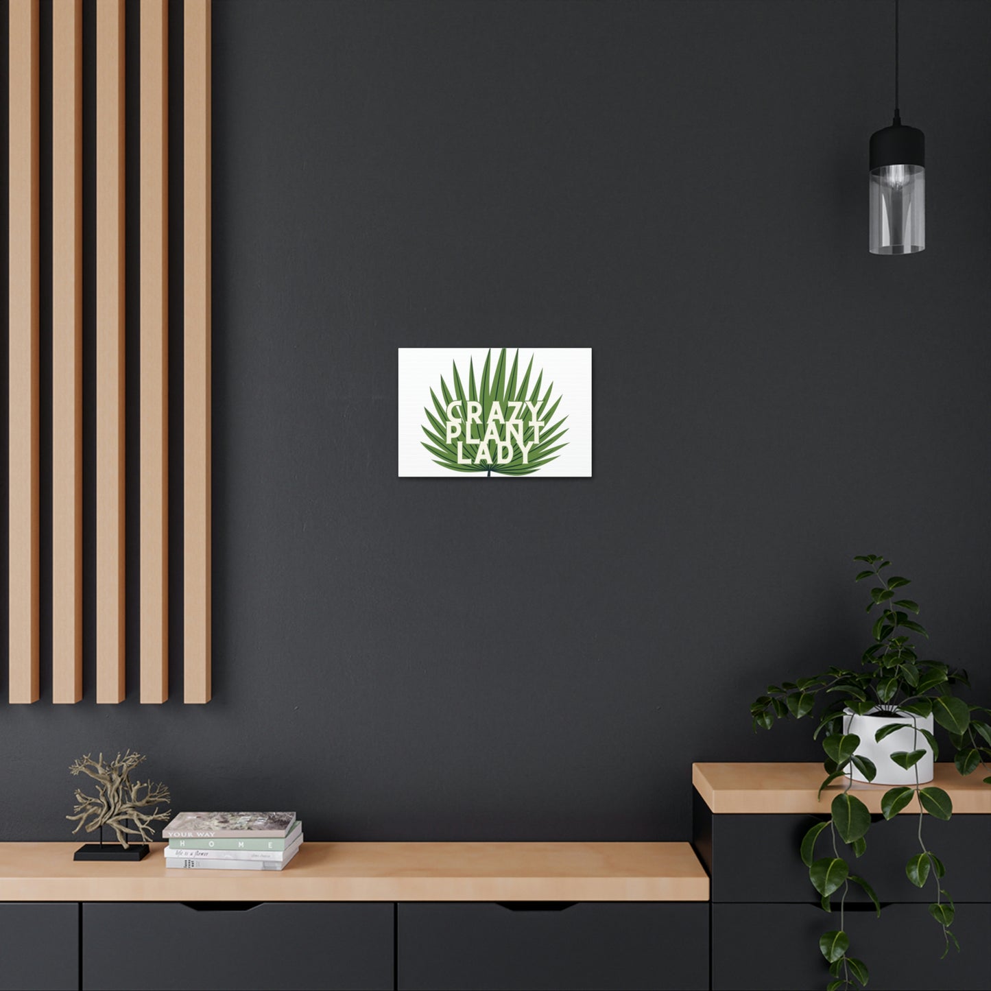 Crazy Plant Lady Canvas Wraps