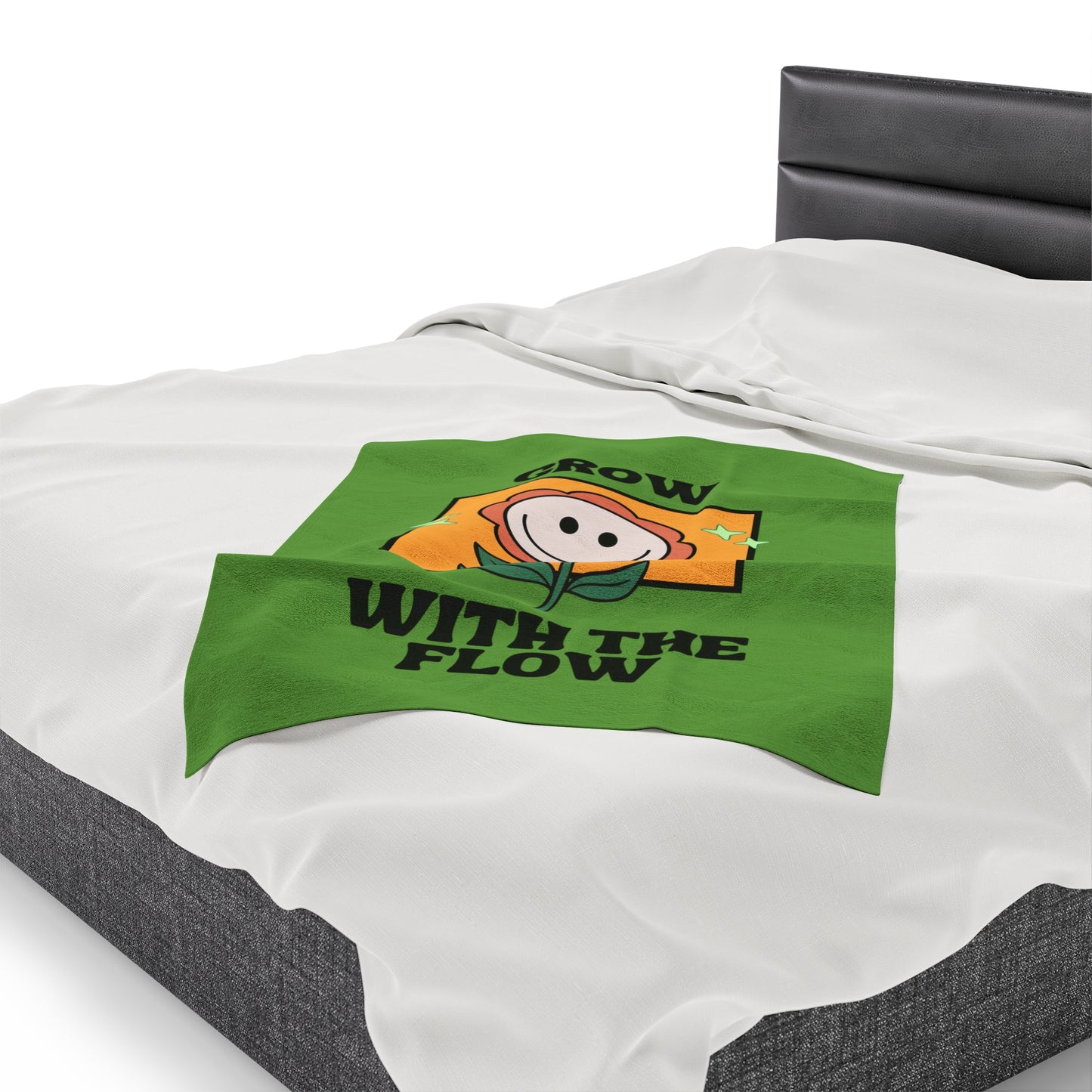 Flow Velveteen Plush Blanket