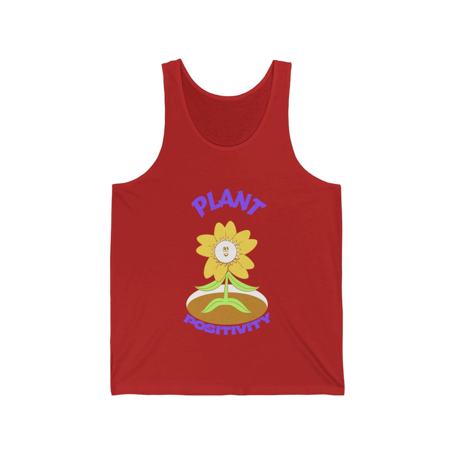 Plant Positivity Unisex Jersey Tank