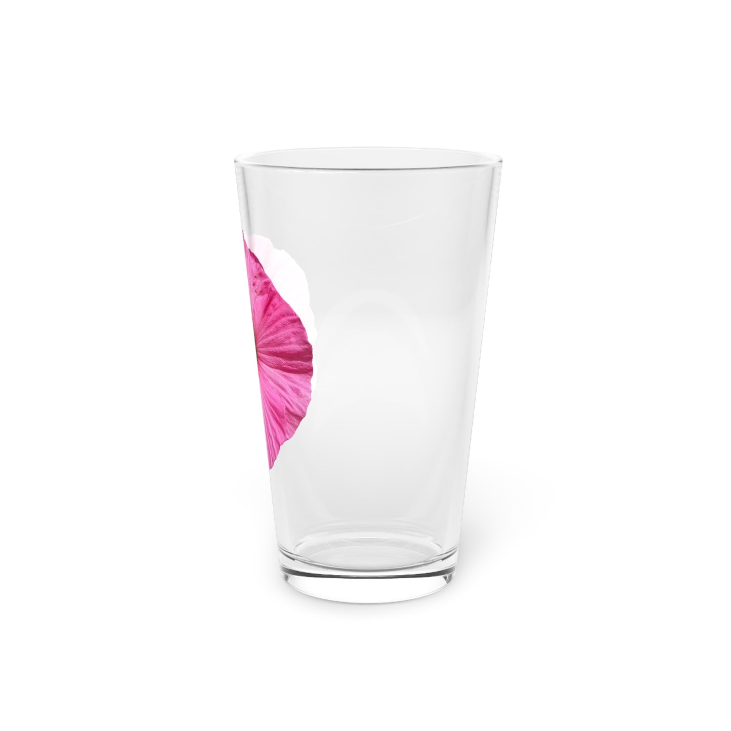 Hibiscus Pint Glass