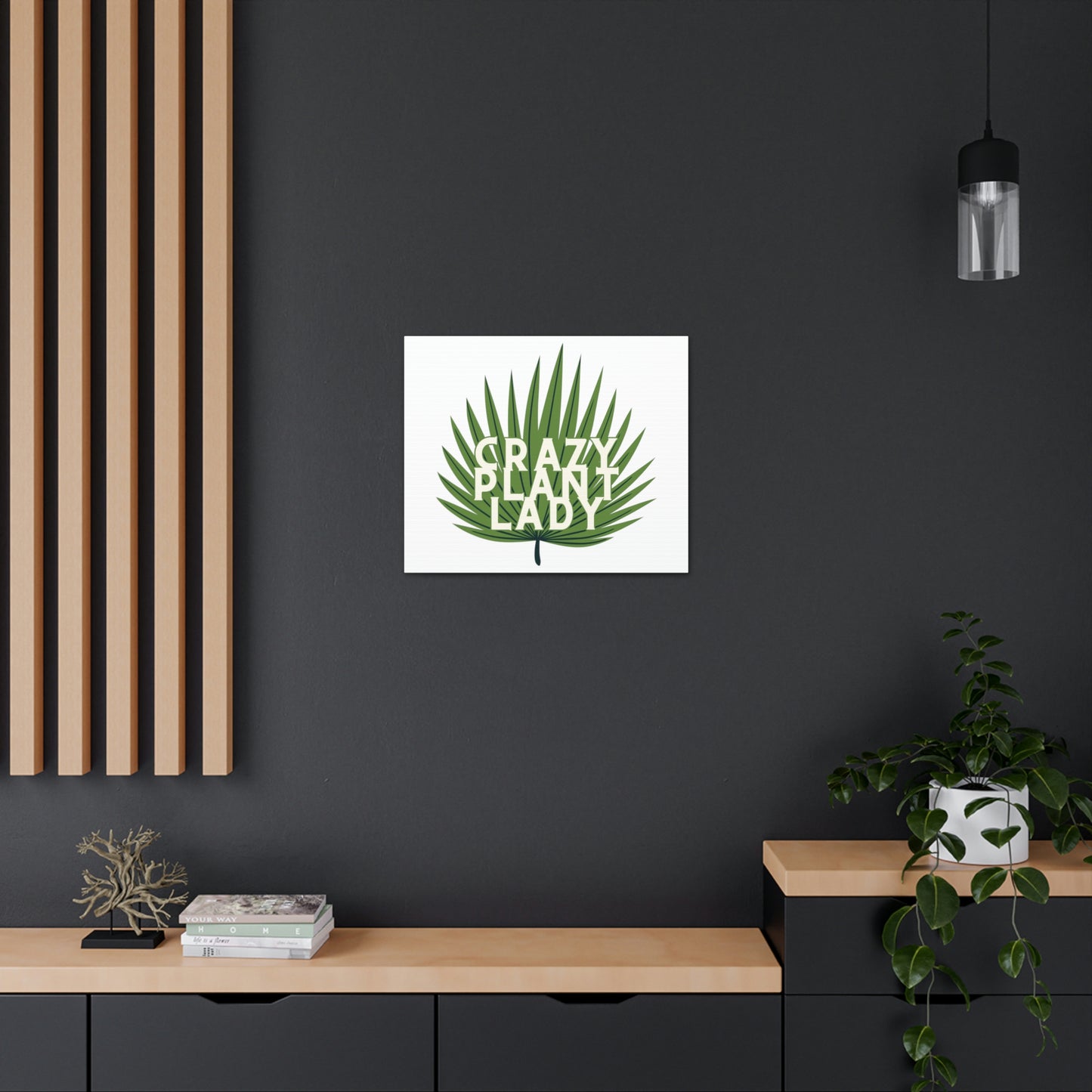 Crazy Plant Lady Canvas Wraps