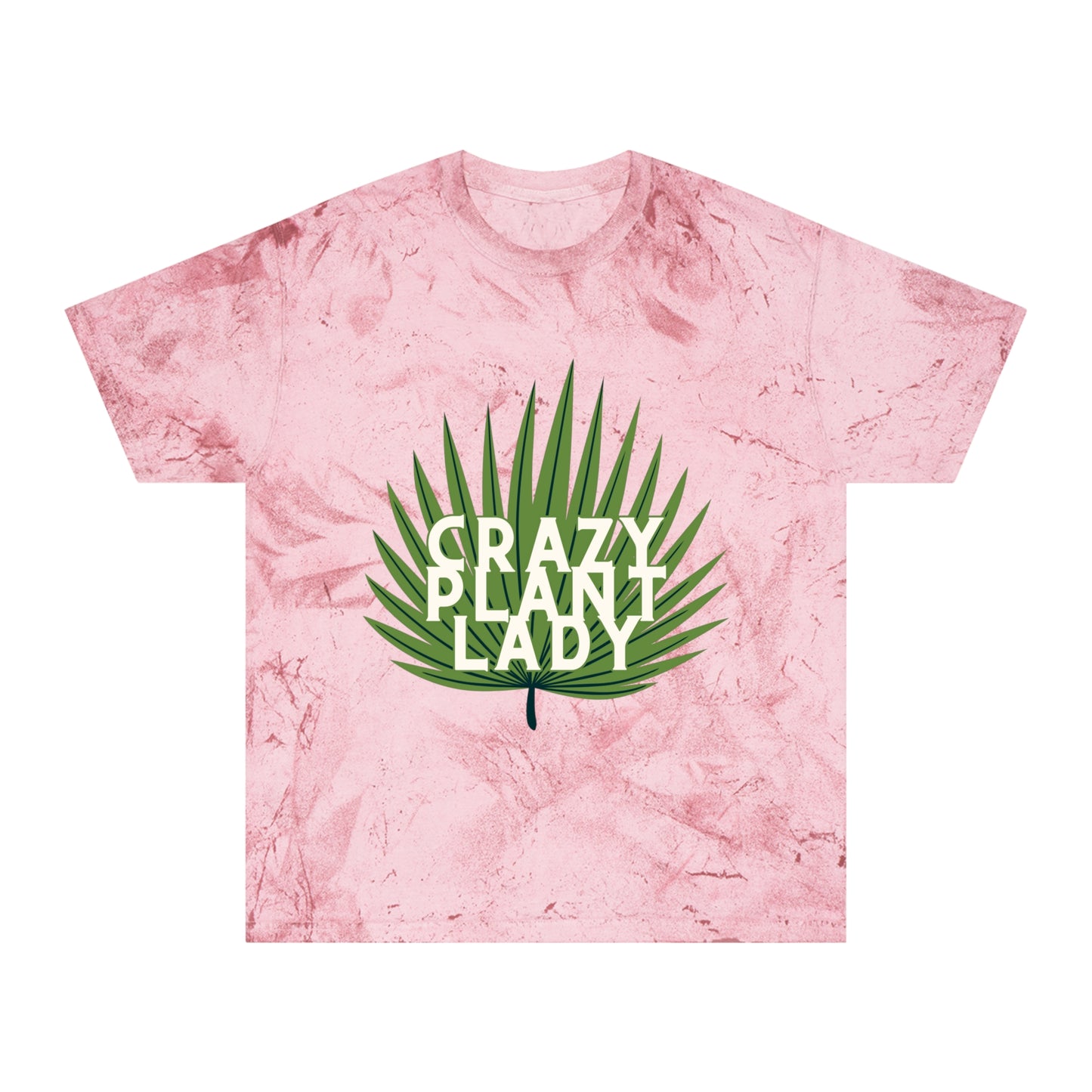 Crazy Plant Lady Color Blast T-Shirt