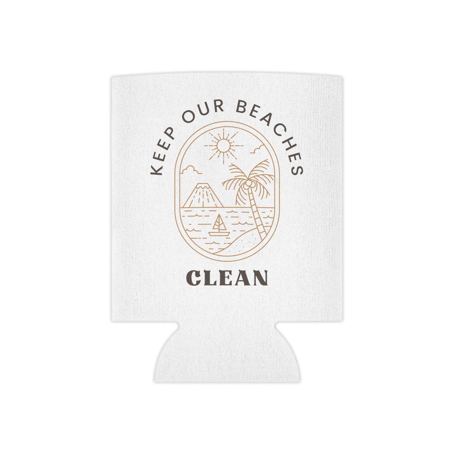 Clean Beaches Can Cooler