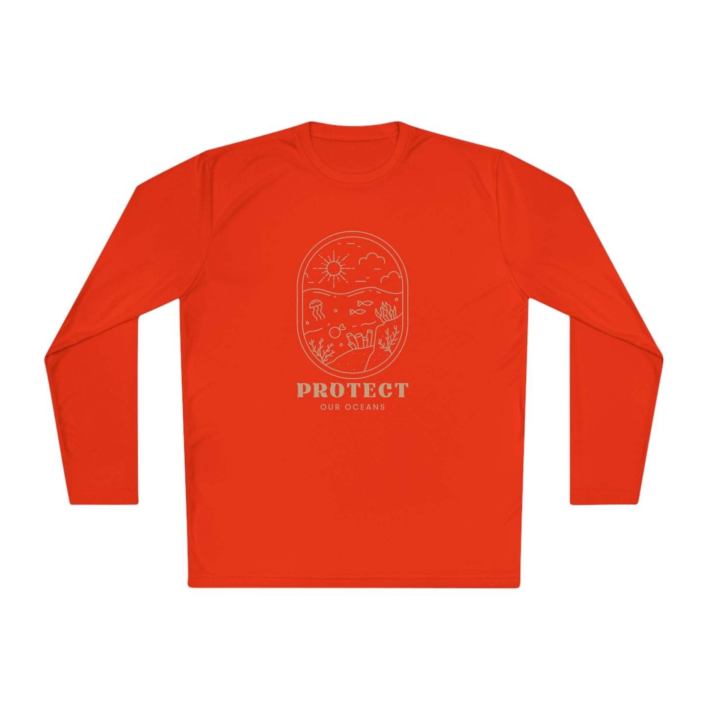 Protect Our Oceans Unisex Lightweight Long Sleeve