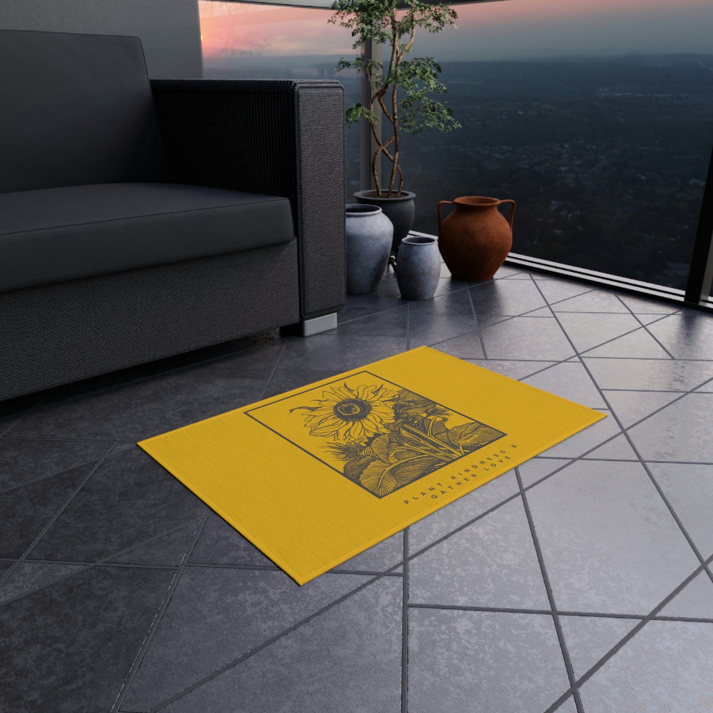Plant Kindness Outdoor Rug