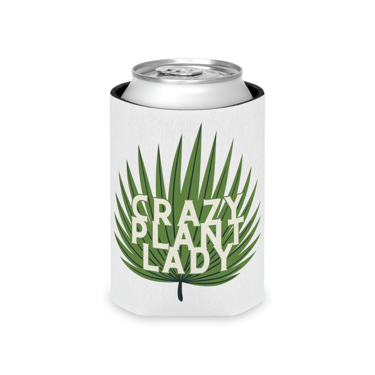 Crazy Plant Lady Can Cooler