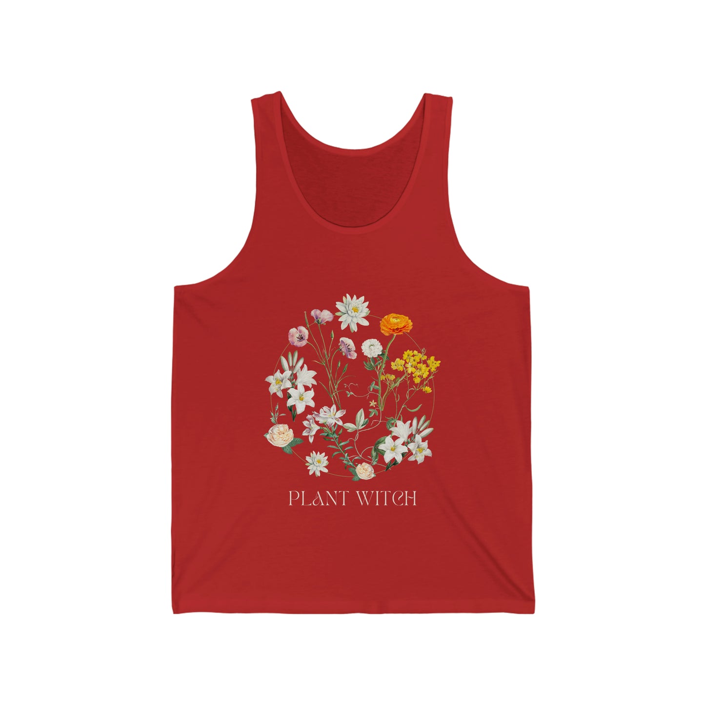 Plant Witch Unisex Jersey Tank