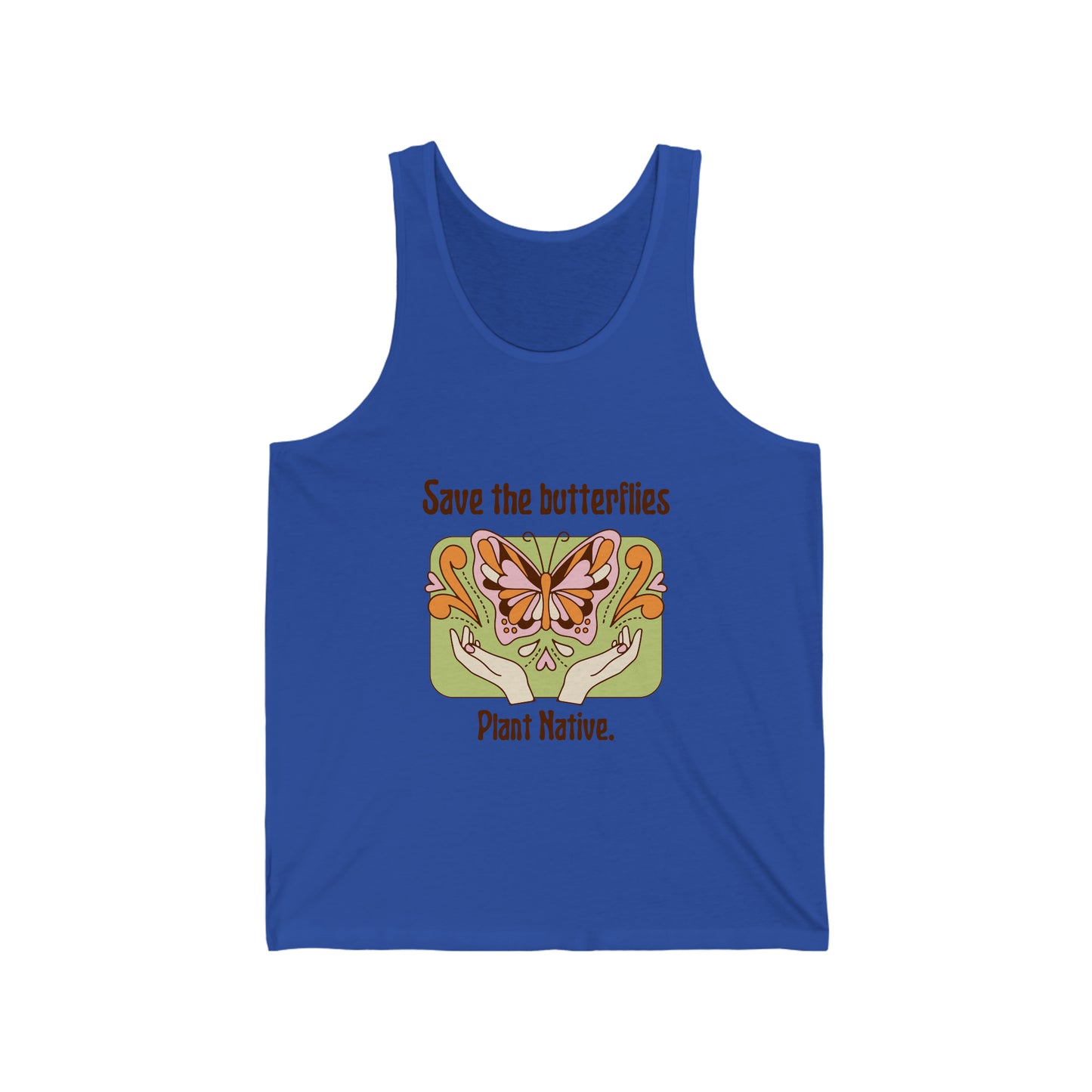 Plant Native Unisex Jersey Tank
