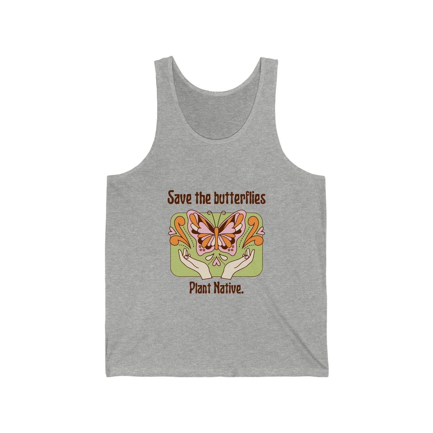 Plant Native Unisex Jersey Tank