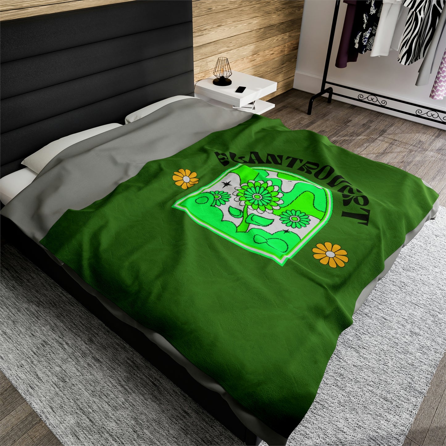Plantrovert Velveteen Plush Blanket