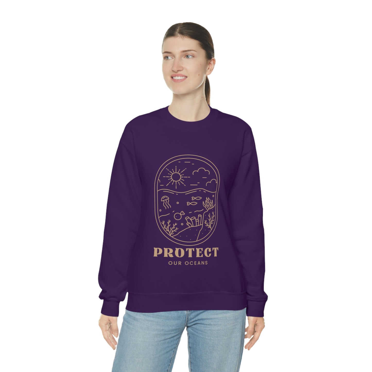 Protect Our Oceans Unisex Crewneck