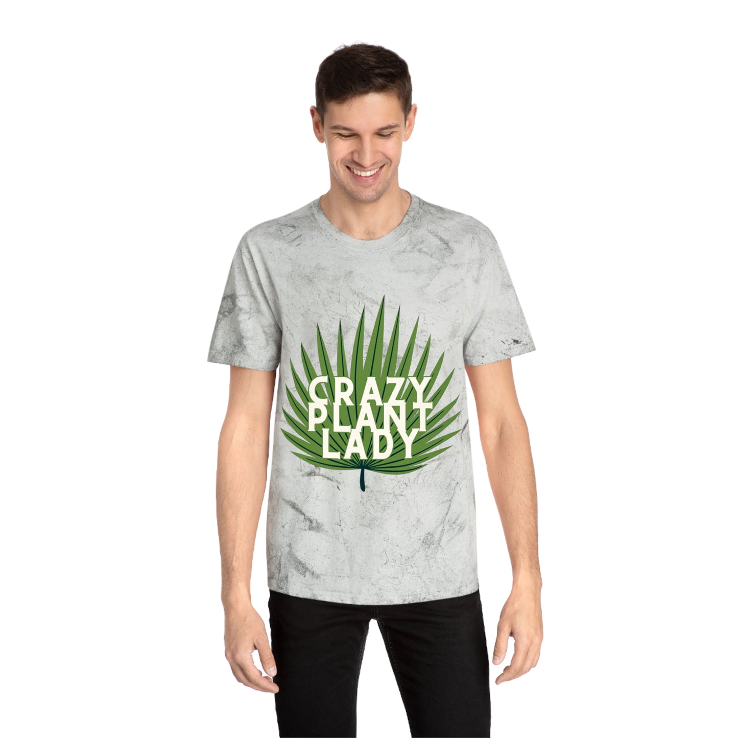 Crazy Plant Lady Color Blast T-Shirt
