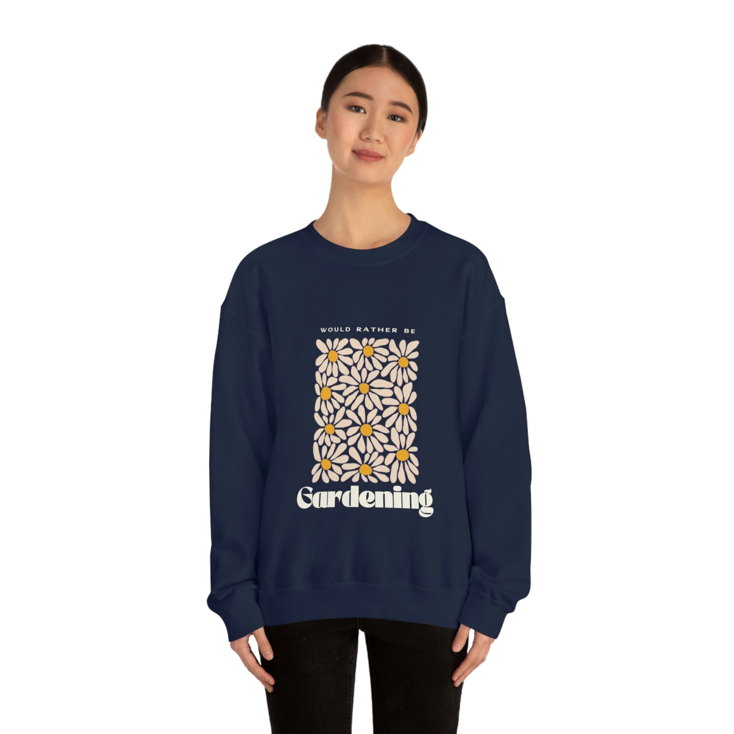 Would Rather Be Gardening Unisex Crewneck