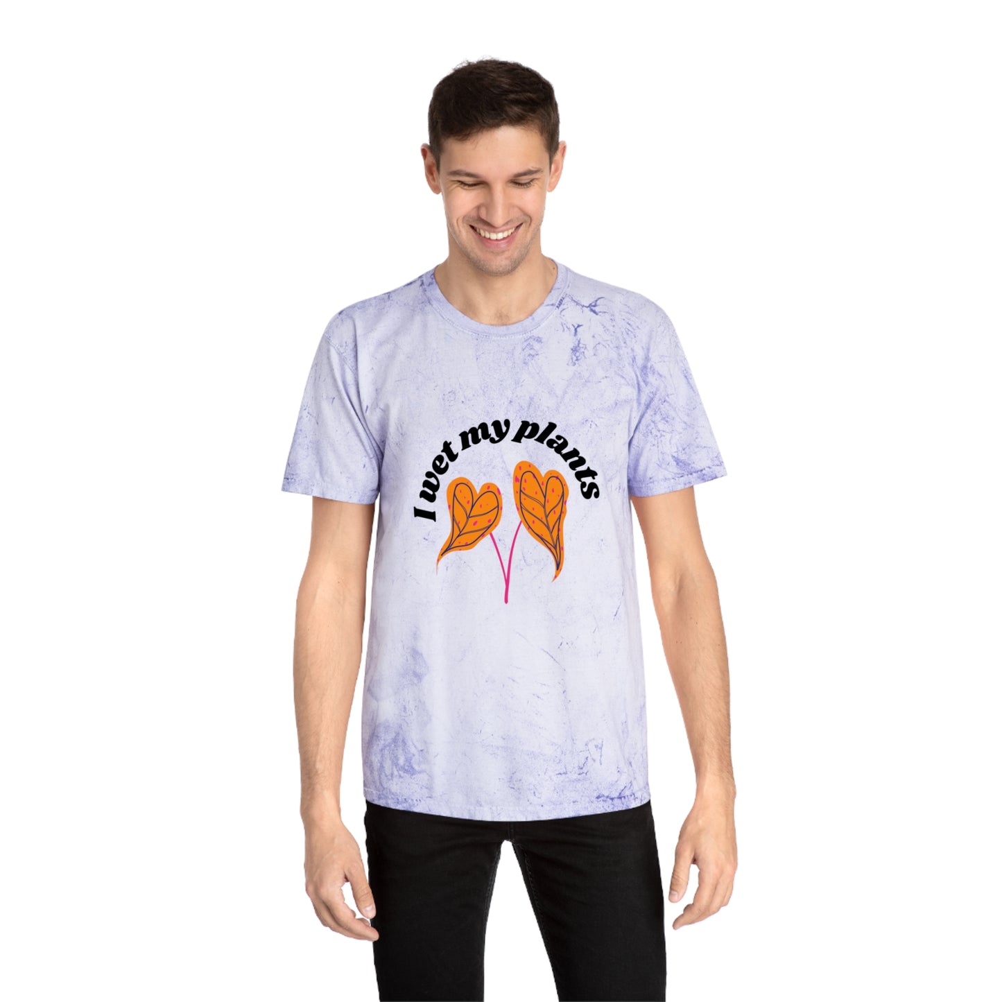 I Wet My Plants Color Blast T-Shirt