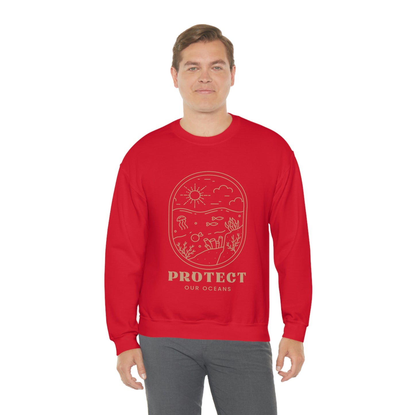 Protect Our Oceans Unisex Crewneck