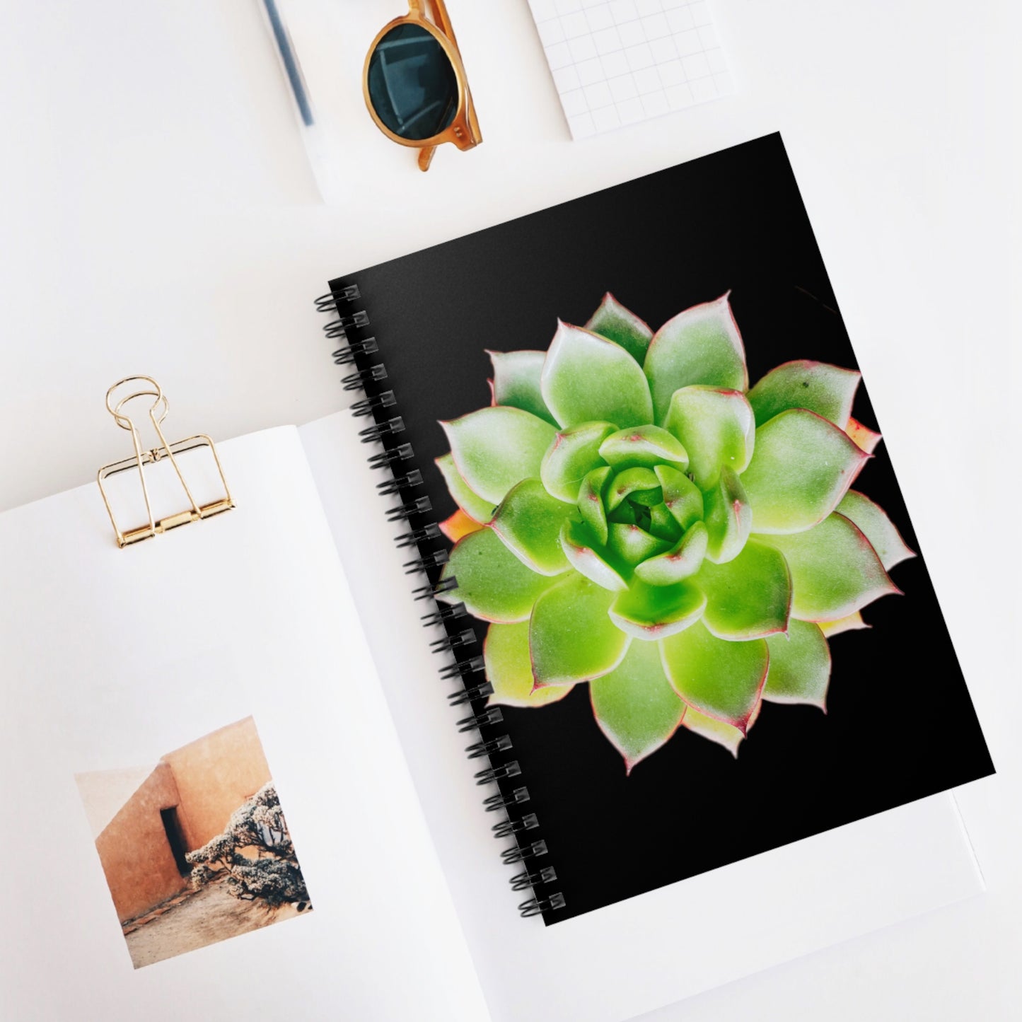 Echeveria Spiral Notebook