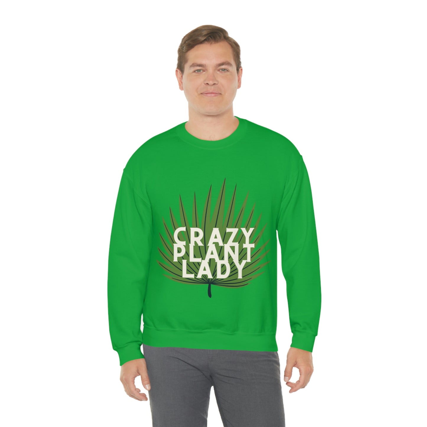 Crazy Plant Lady Unisex Crewneck