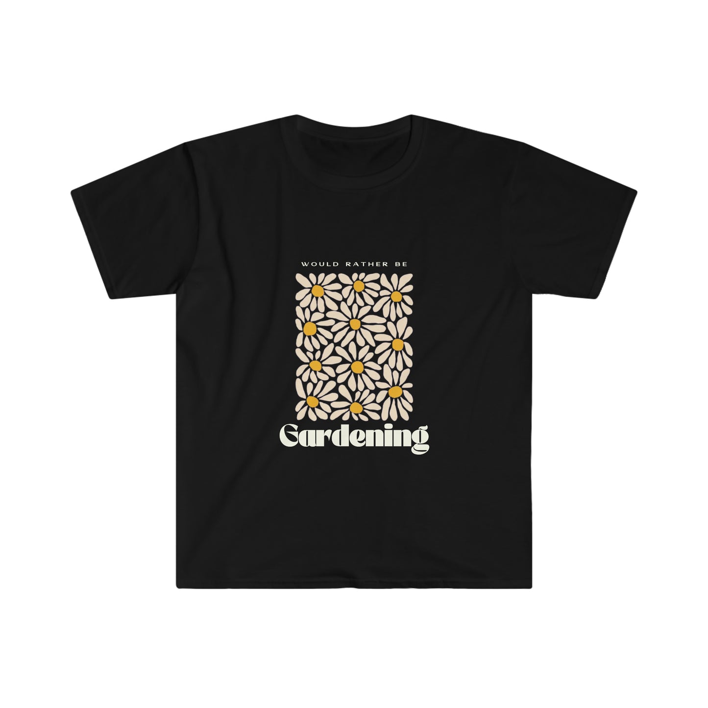 Would Rather Be Gardening Unisex Softstyle T-Shirt