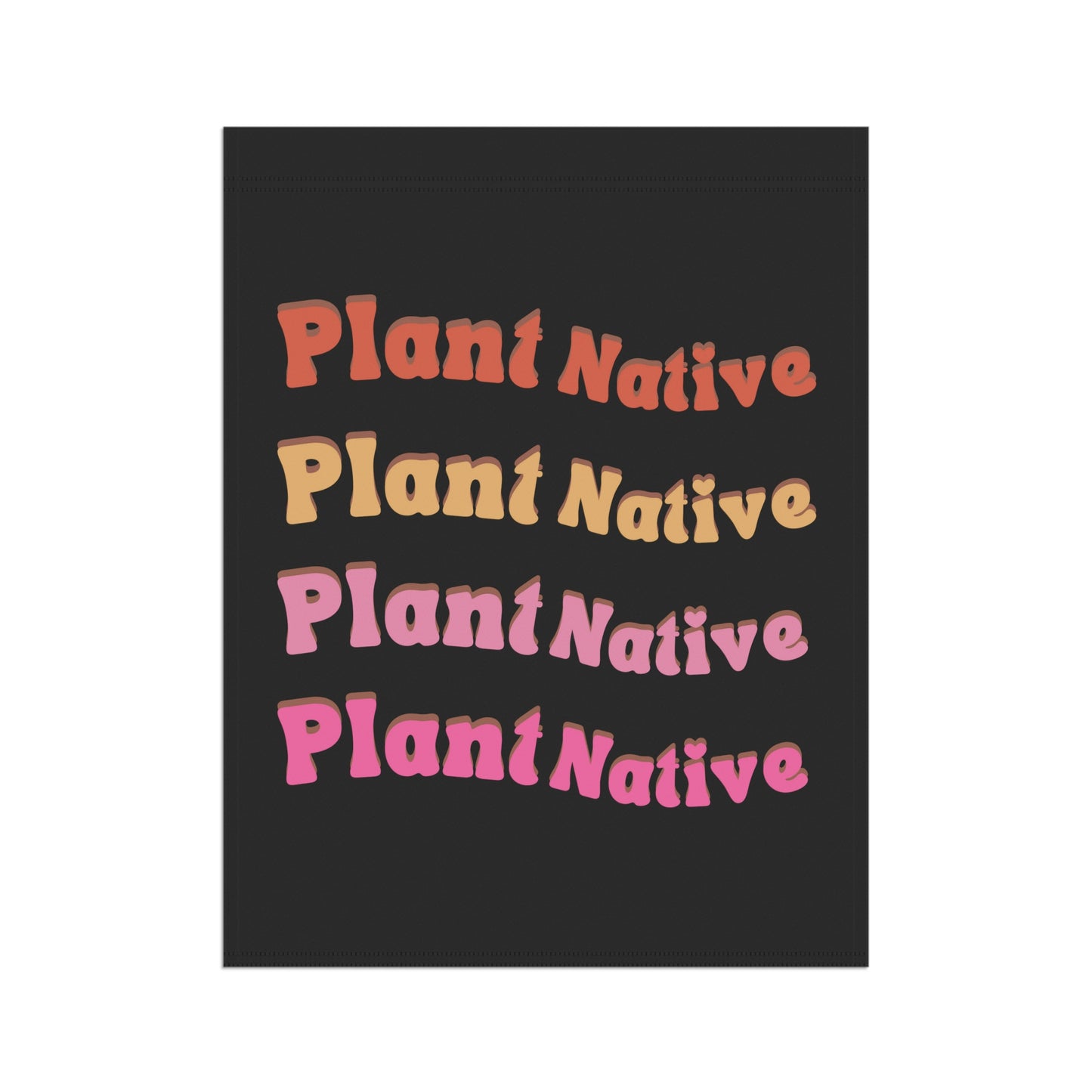 Plant Native Garden & House Banner