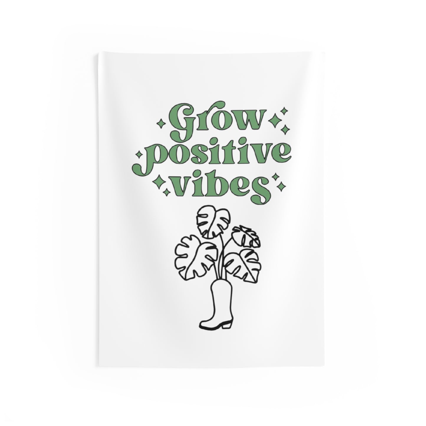 Grow Positive Indoor Wall Tapestries