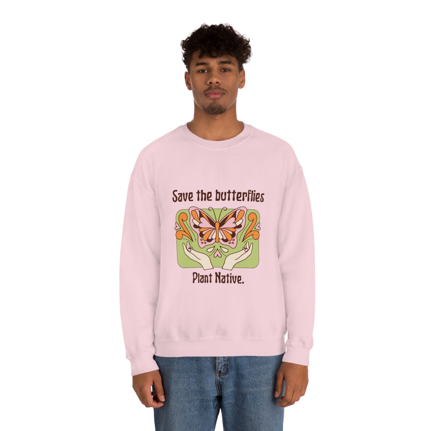 Plant Native Unisex Crewneck