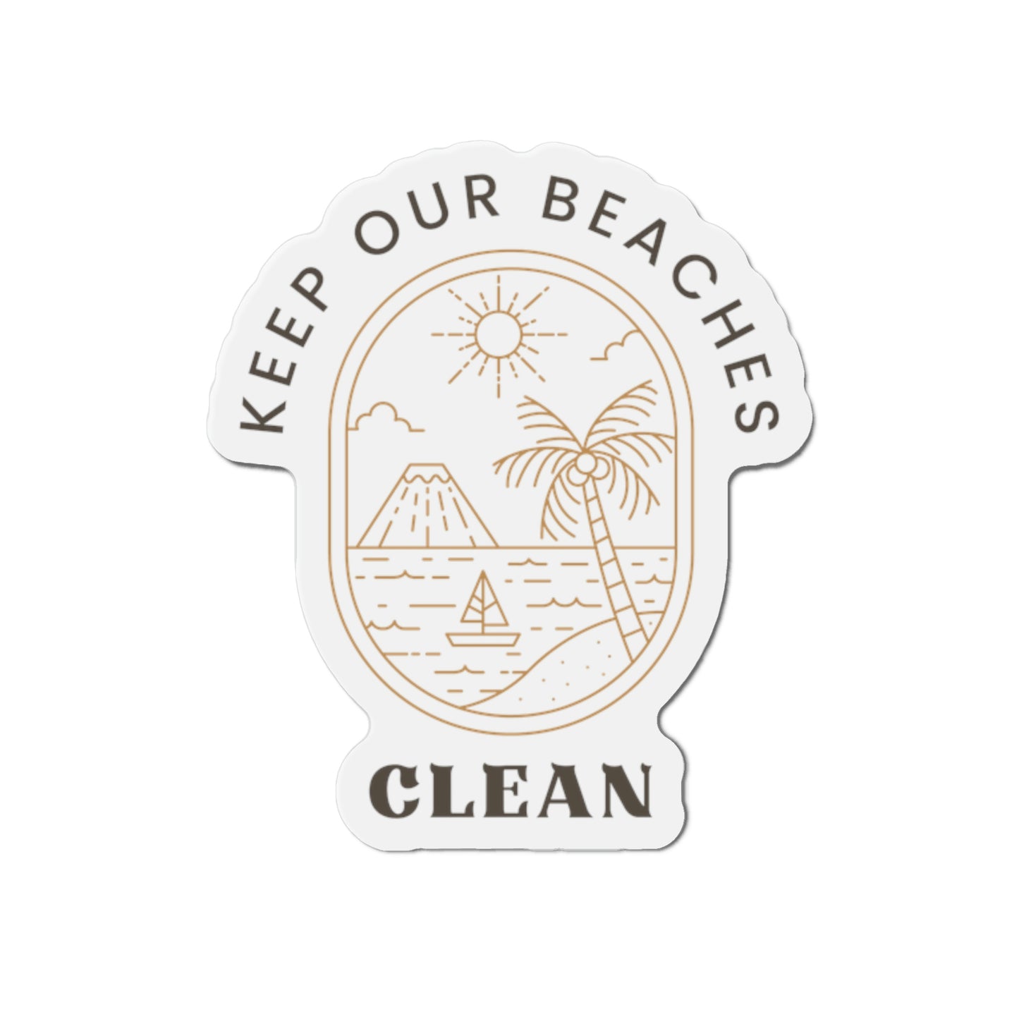 Clean Beaches Magnets