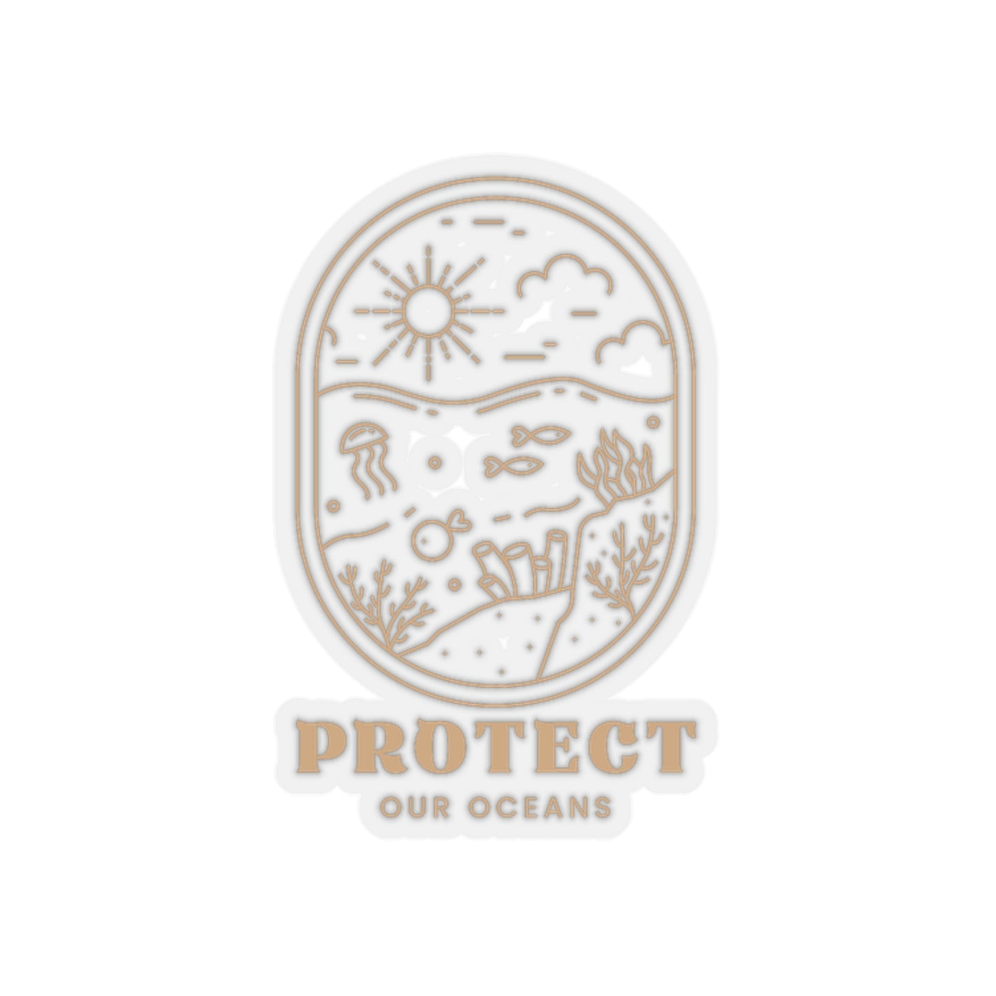 Protect Our Oceans Stickers