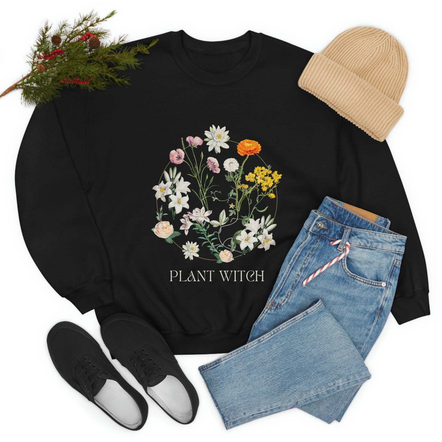 Plant Witch Unisex Crewneck