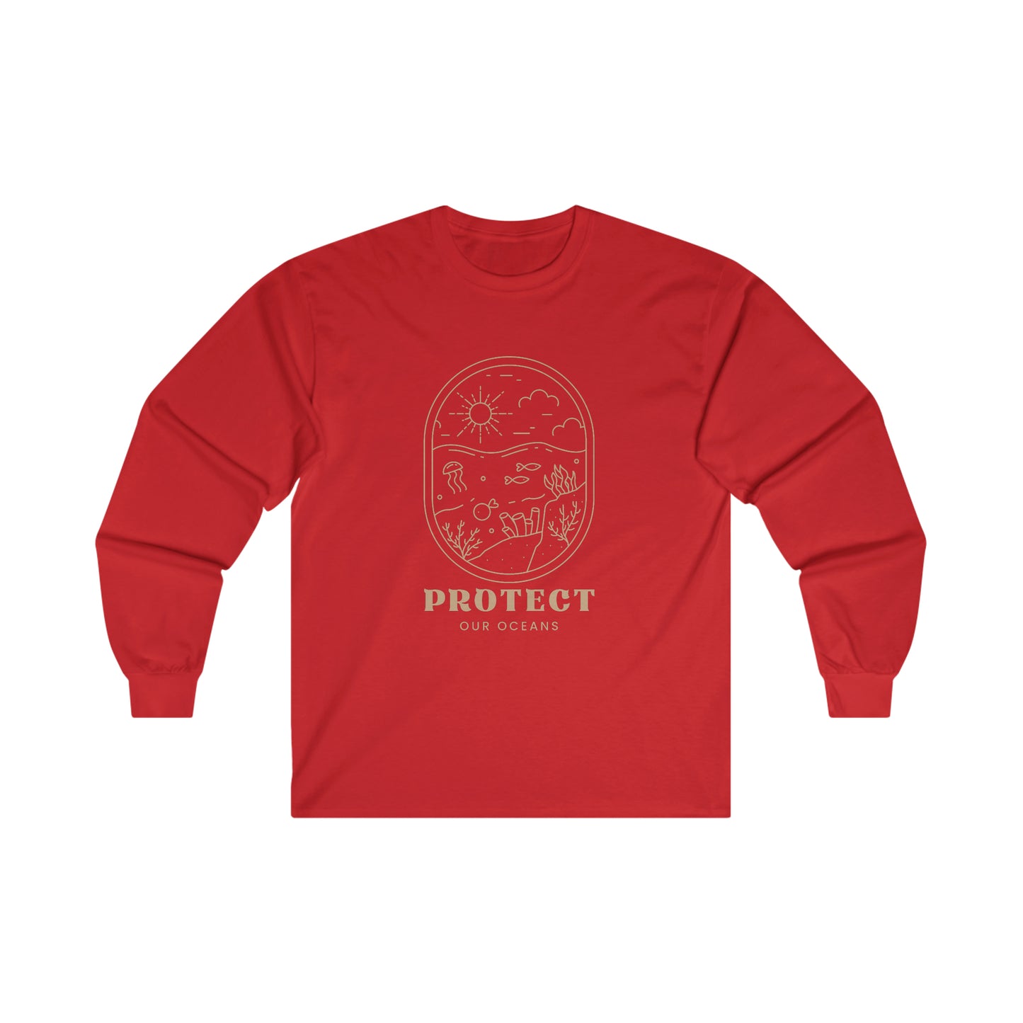 Protect Our Oceans Cotton Long Sleeve