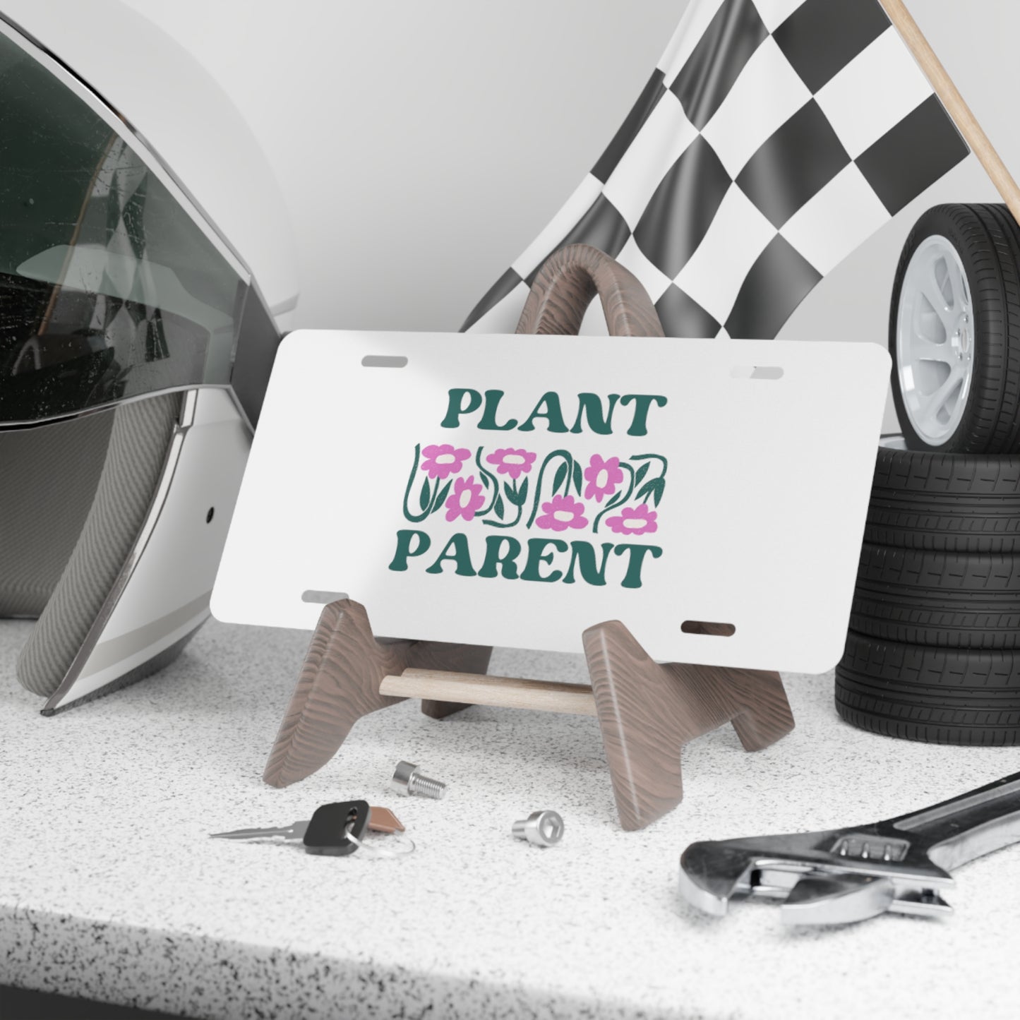Plant Parent Vanity Plate
