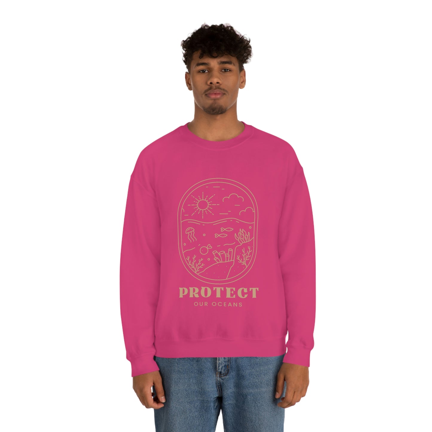 Protect Our Oceans Unisex Crewneck