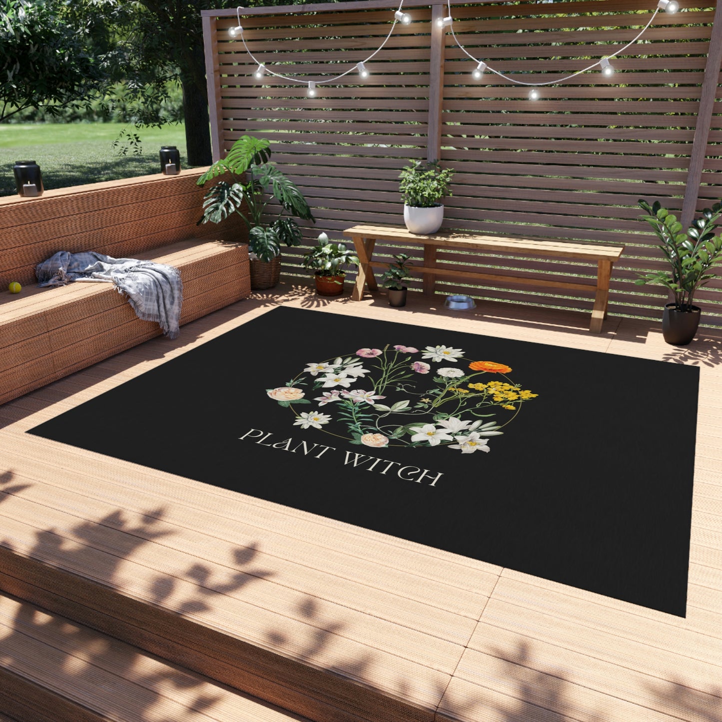 Plant Witch Outdoor Rug