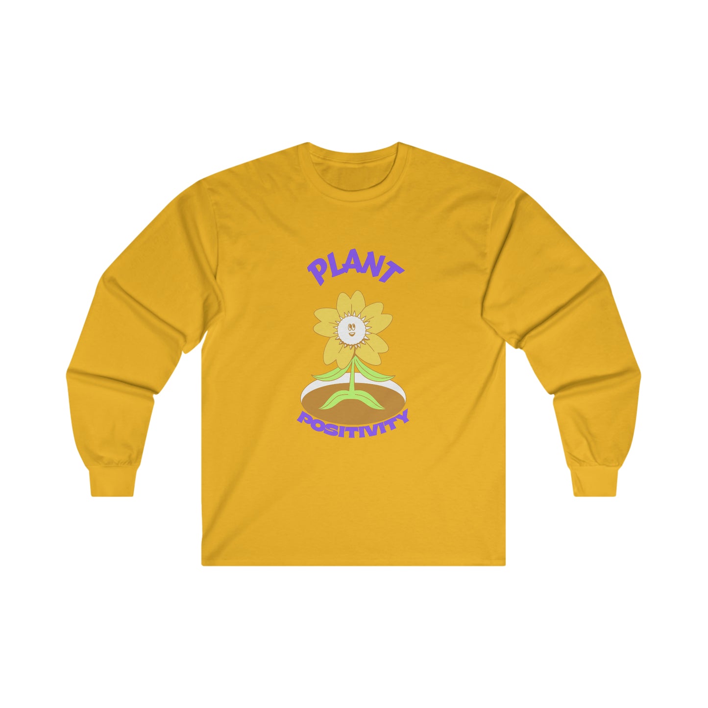 Plant Positivity Cotton Long Sleeve
