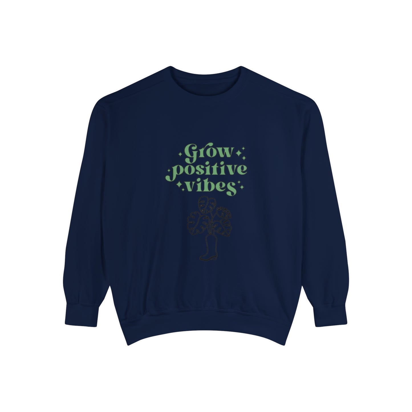 Grow Positive Garment-Dyed Crewneck
