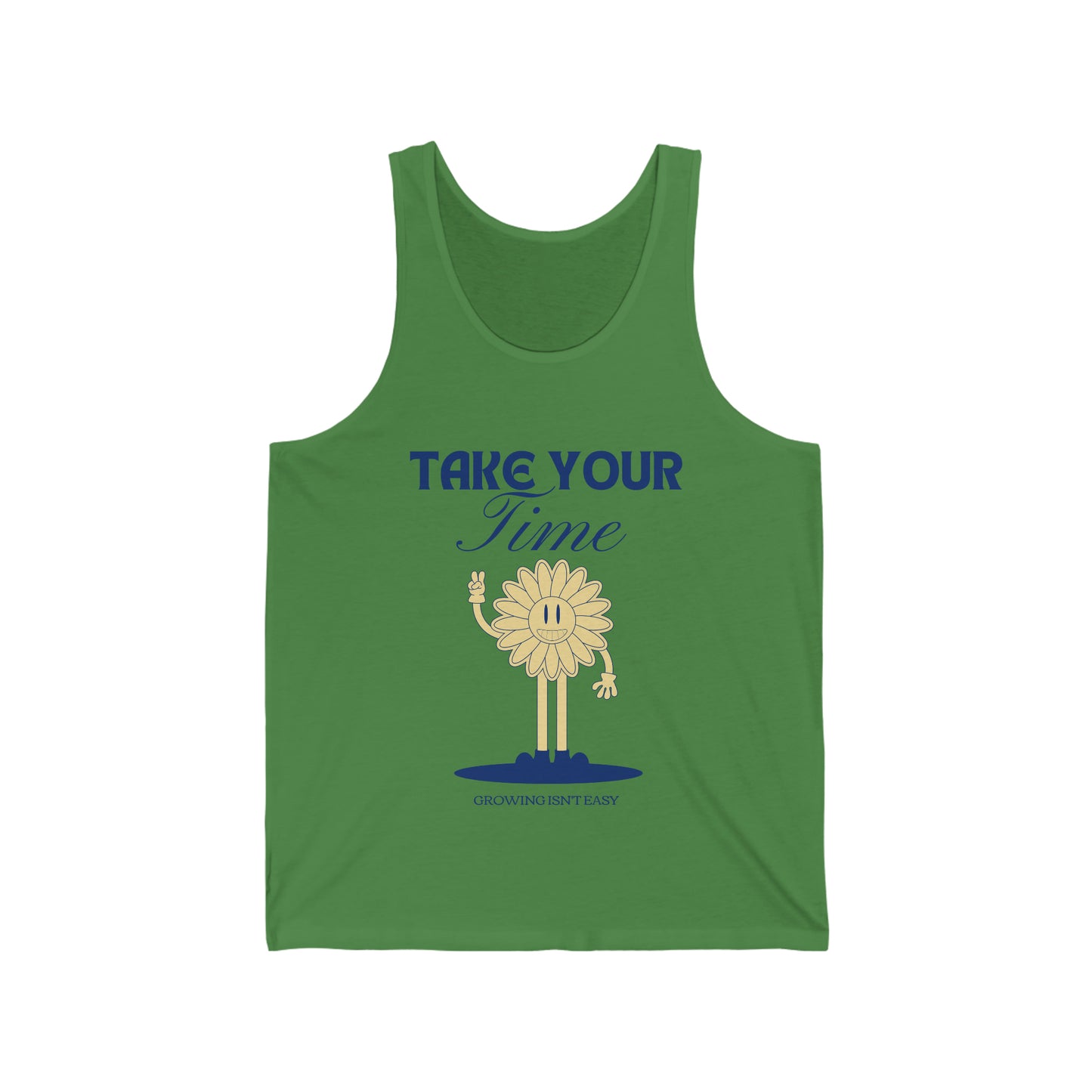Growing Isn't Easy Unisex Jersey Tank