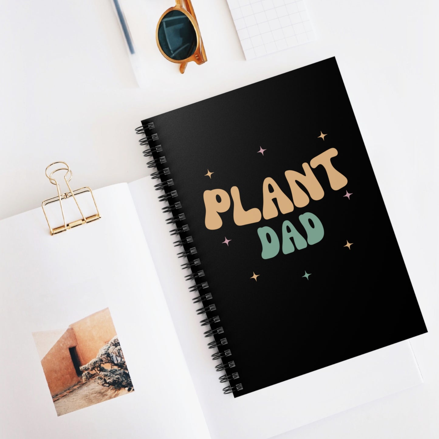 Plant Dad Spiral Notebook