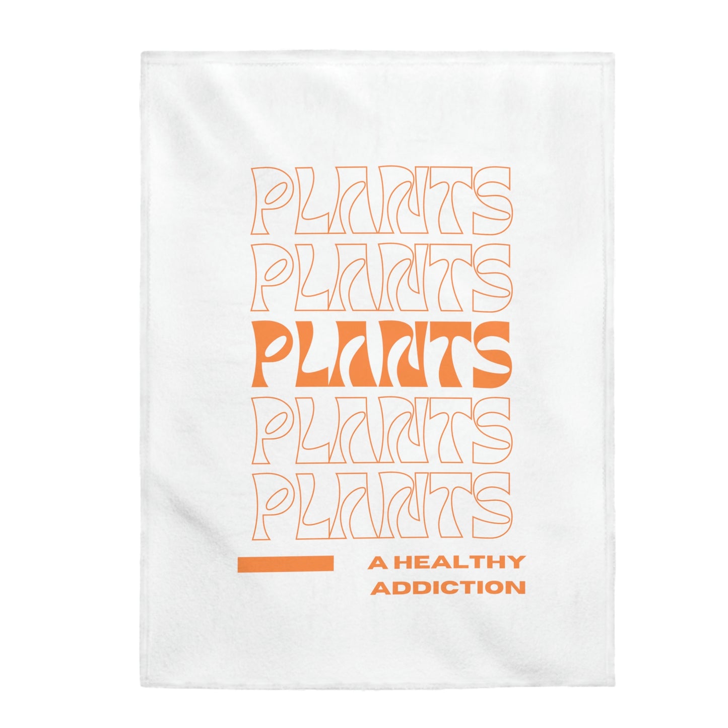 A Healthy AddictionVelveteen Plush Blanket