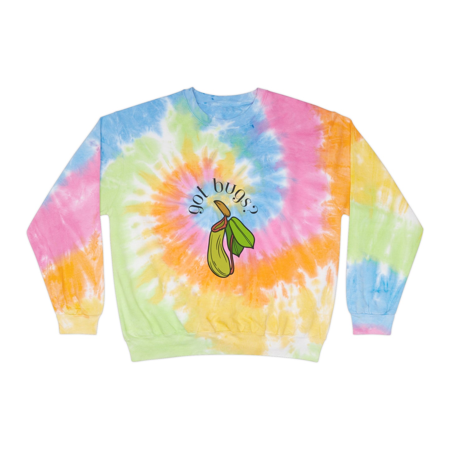 Got Bugs? Tie-Dye Crewneck
