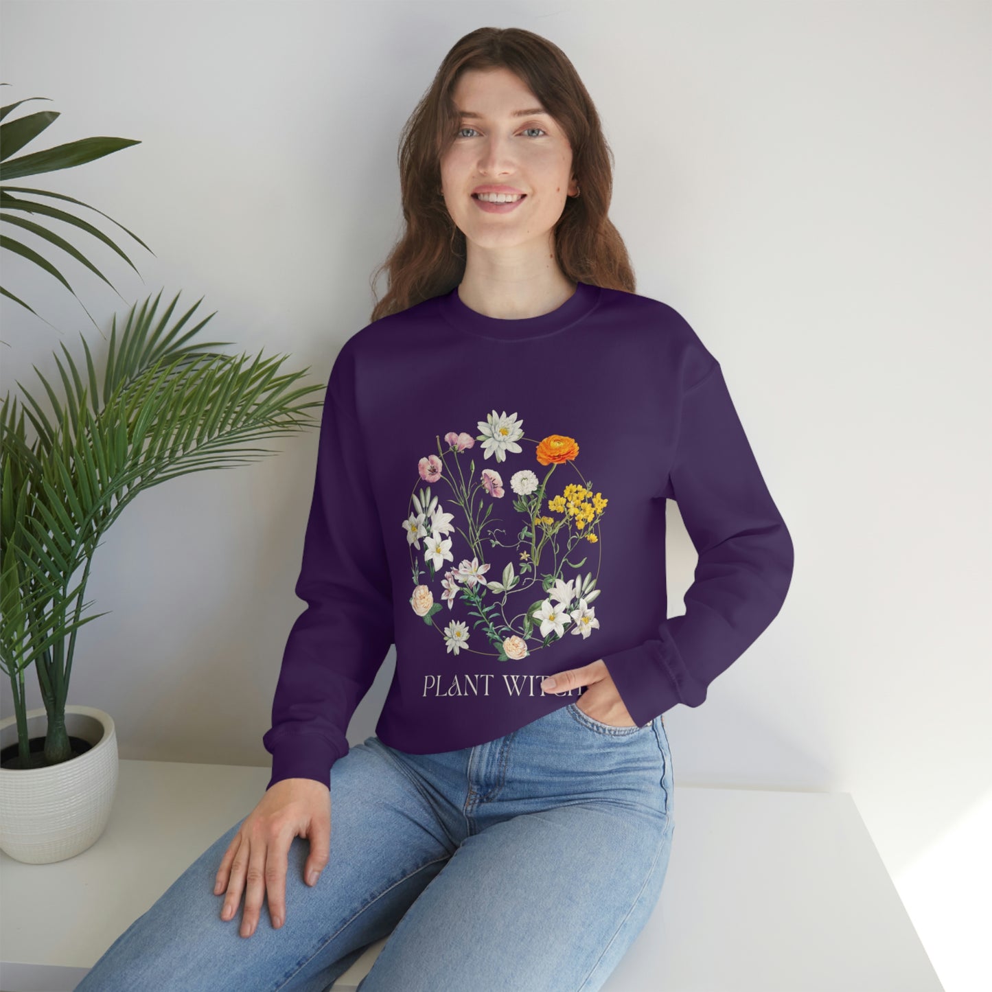 Plant Witch Unisex Crewneck
