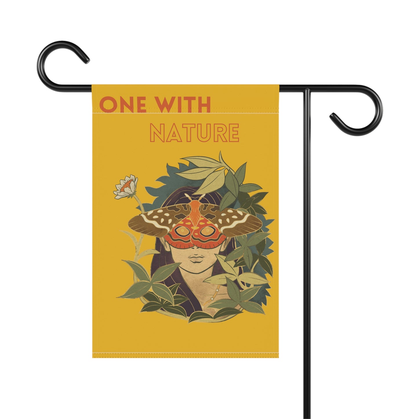 One With Nature Garden Banner
