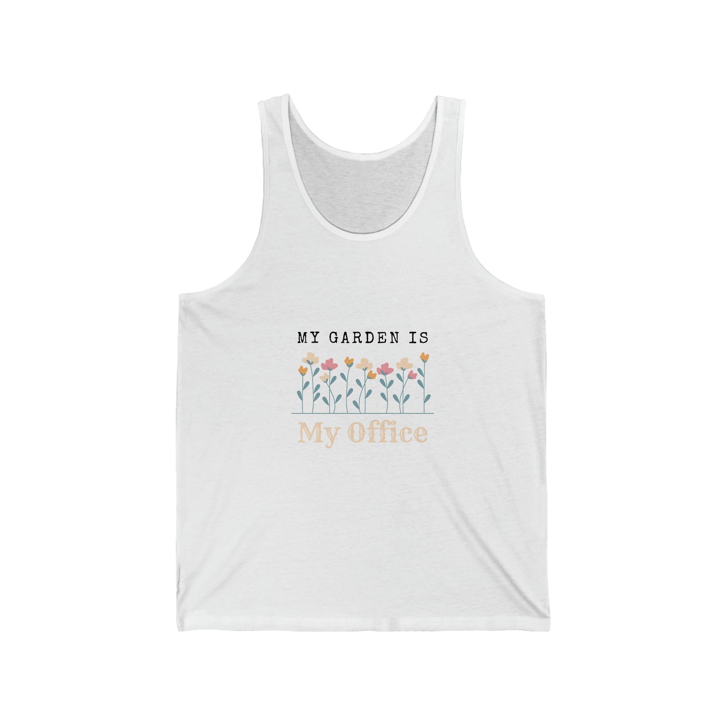My Office Unisex Jersey Tank