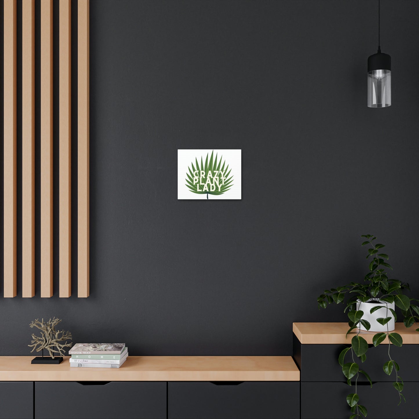 Crazy Plant Lady Canvas Wraps