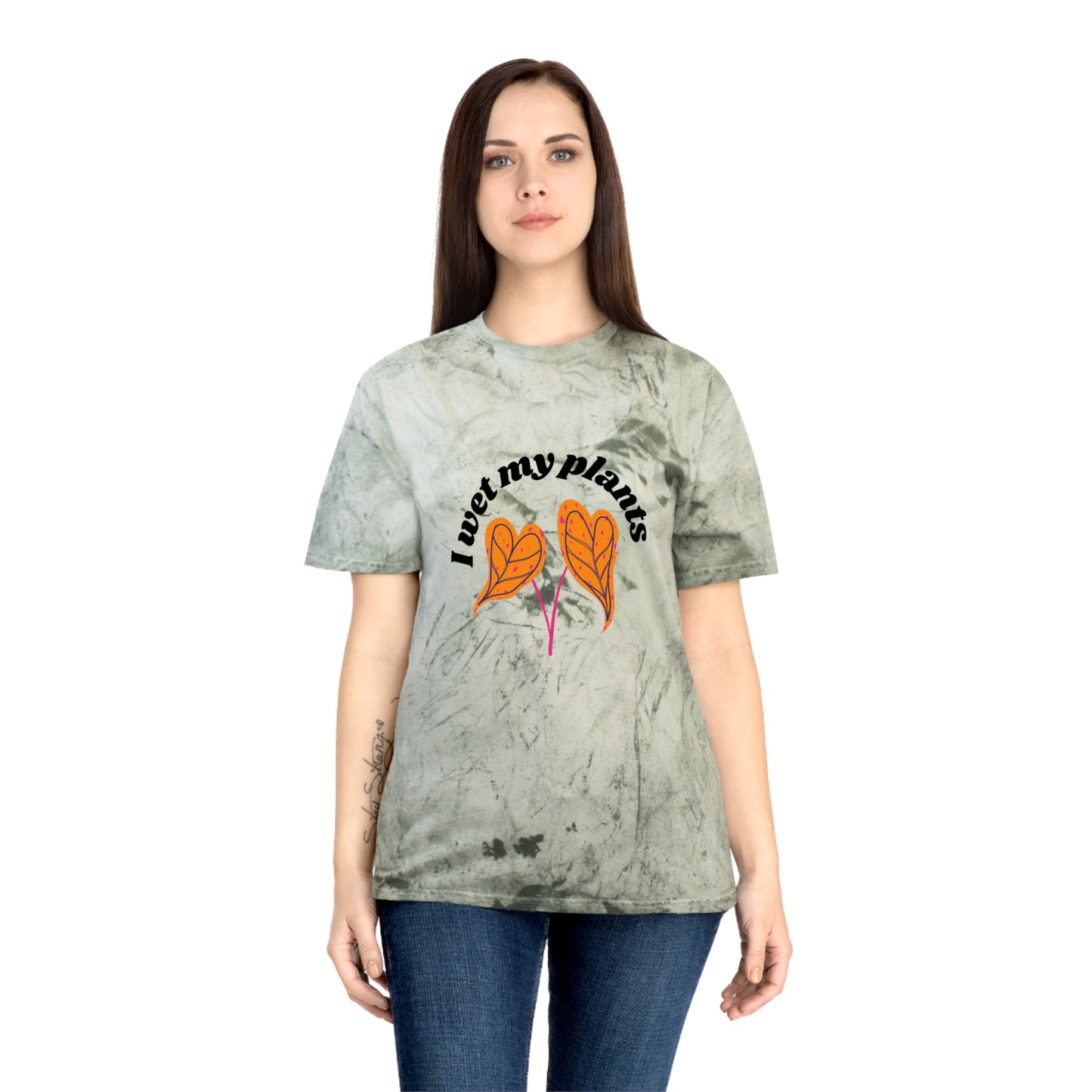 I Wet My Plants Color Blast T-Shirt