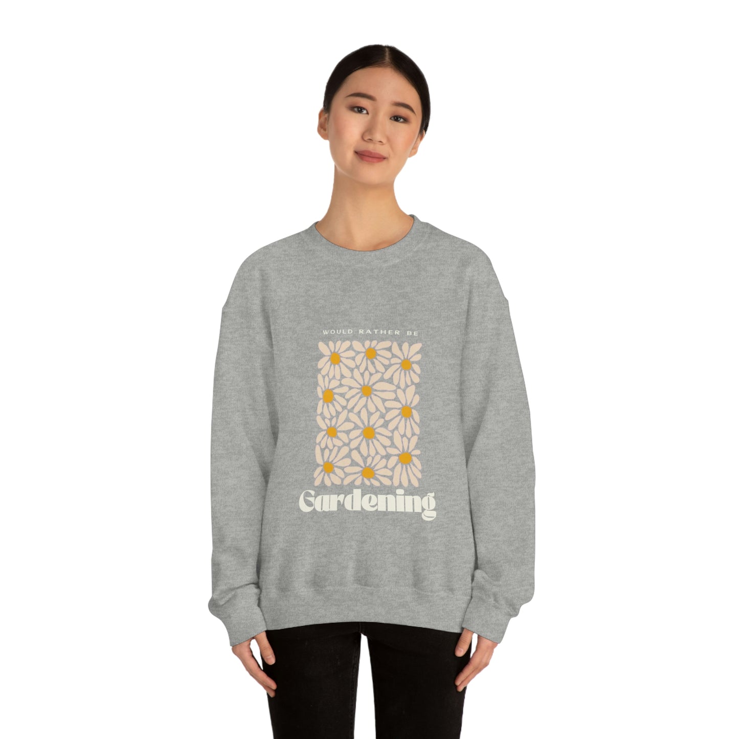 Would Rather Be Gardening Unisex Crewneck